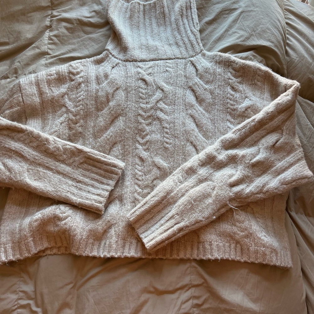 Cropped sweater